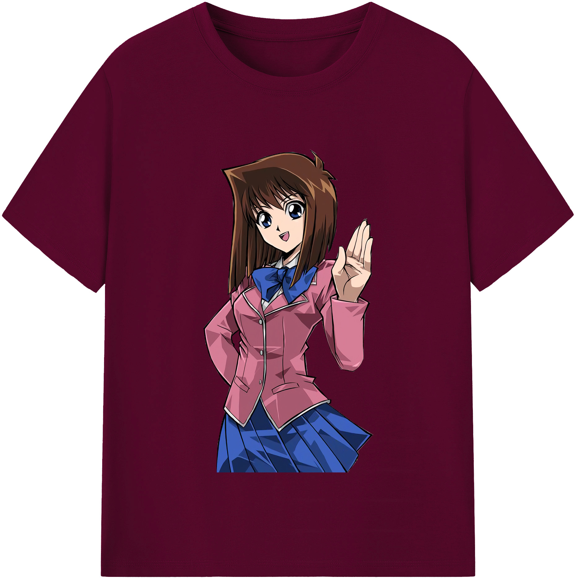 （画像用） 遊☆戯☆王 Yu-Gi-Oh! レディースカジュアルプリントTシャツ（綿100％）